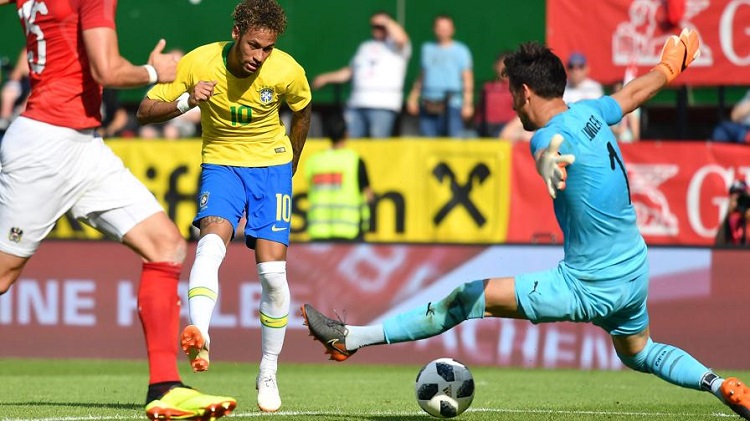 Neymar:”Il gioco dell’Austria è adatto per le arti marziali”