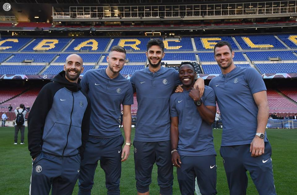 Barcellona-Inter, la formazione ufficiale dei nerazzurri